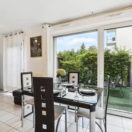 Apart-Chic-Les-Ulis With Balcon, Terrasse And Parking Les Ulis Buitenkant foto
