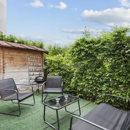 Apart-Chic-Les-Ulis With Balcon, Terrasse And Parking Les Ulis Buitenkant foto