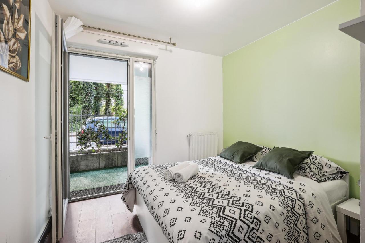 Apart-chic-les-ulis With Balcon, Terrasse And Parking *