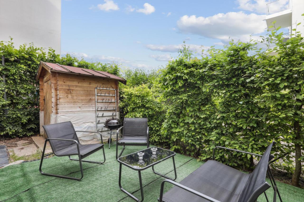 Apart-chic-les-ulis With Balcon, Terrasse And Parking Les Ulis
